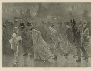 Pakkanen ja sumu (litho)