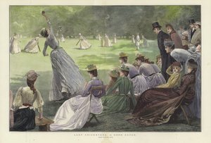 Lady Cricketers: Hyvä saalis (värillinen kaiverrus)