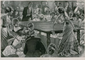 Ping-Pong (litografia) tekijältä Lucien Davis
