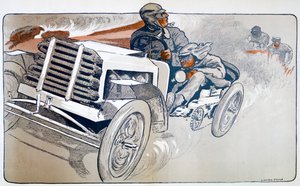 "The Farman Brothers", 1900-luku tekijältä Lucien Faure