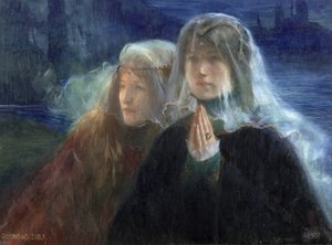 Hunnutettu nainen tekijältä Lucien Guirand de Scevola