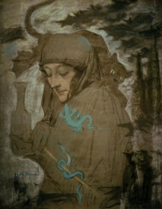 Die Hexe von Lucien Levy-Dhurmer