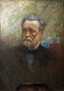 Louis Pasteurin muotokuva (1822-1895) (öljy kankaalle)