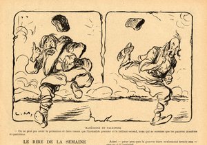 Le Rire rouge, satiirinen mustavalkoinen tekijältä Lucien Metivet