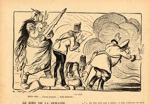Le Rire rouge, satiirinen mustavalkoinen tekijältä Lucien Metivet