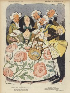 Madame De Pompadour, kuvitus Le Rirelle