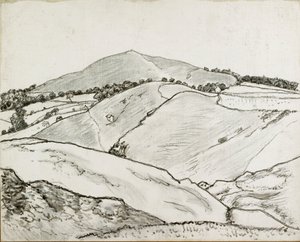 Cefn Bryn, 1933 tekijältä Lucien Pissarro