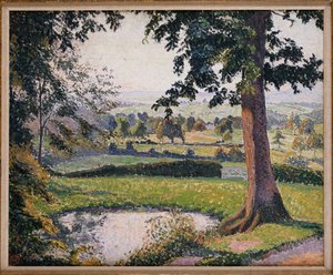 Gunvillen lampi, Sedgeville tekijältä Lucien Pissarro