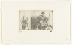 Kuljetus sateessa tekijältä Lucien Pissarro