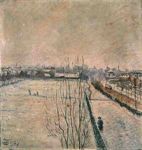 Stamford Brook, Lontoo tekijältä Lucien Pissarro