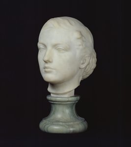Jane Poupeletin johtaja (1878-1932) 1897 (marmori) tekijältä Lucien Schnegg