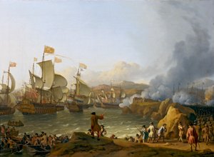 Vigon lahden taistelu tekijältä Ludolf Bakhuizen