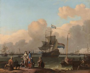 Y Amsterdamissa, fregatti "De Ploeg"