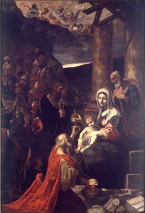 Maagien palvonta tekijältä Ludovico Carracci