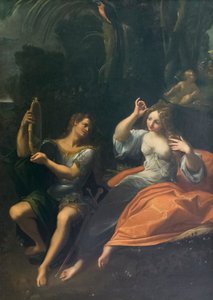 Rinaldo ja Armida tekijältä Ludovico Carracci