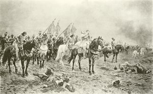 Gustavus Adolphus ennen Lutzenin taistelua (syväpaino)