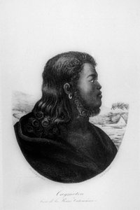 Päällikkö Kalanimoku, 1816 tekijältä Ludwig Choris