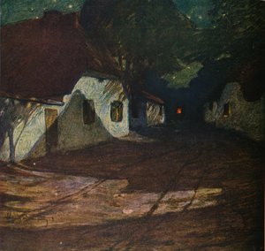 Kuutamoyö, 1900, 1905 tekijältä Ludwig Dettmann