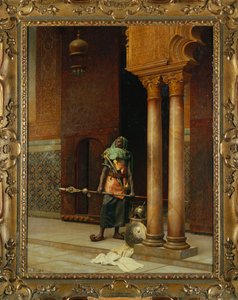 Harem Guard (öljy kankaalle)
