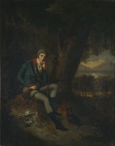 Kreivi Nikita Petrovitš Paninin muotokuva 1770-1837 metsästyspuvussa