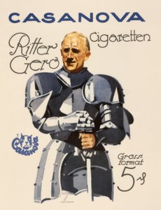 Casanova-savukkeet / Ritter Gero tekijältä Ludwig Hohlwein