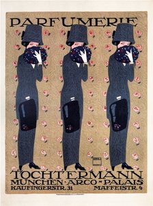 Hajuvesi Tochtermann, 1910 tekijältä Ludwig Hohlwein