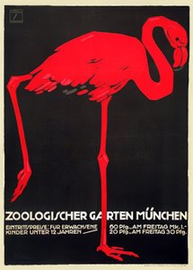 Eläintarha, München tekijältä Ludwig Hohlwein