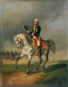 Keisari Joseph II. reitend tekijältä Ludwig Johann Passini