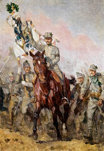 Toinen tirolilainen Kaiserjaeger-rykmentti ja sen komentaja eversti ...