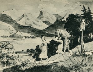 Fuschl-järvi, Salzburg, Itävalta, 1823, 1943.