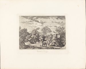 Rocca di Mezzo tekijältä Ludwig Richter