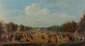 Jereedin peli Kagithanessa, n. 1890 tekijältä Luigi Acquarone