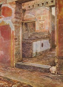 Pompeji: Thermopolion ja Caupona (värilitro).