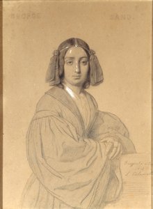 George Sandin muotokuva, 1837.