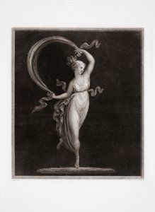 Tanssiminen. Kaiverrus Luigi Cunego. Suunnittelija Antonio Canova. tekijältä Luigi Cunego