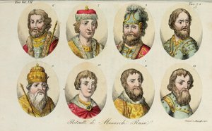 sh. Jaroslav sh. Svjatoslav I 8. Svjatopolk I. Vladimir Monomakh 10. Juri I 11. Ivan I 12. Dmytro Donskoy 13. Ivan III, 1831
