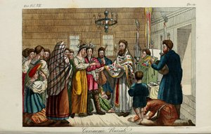Kihlaus. Kuvitus muinaisista ja nykyaikaisista tavoista tai hallituksen historiasta…, Giulio Ferrario, 1831
