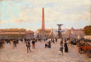 Place de la Concorde, tekijältä Luigi Loir