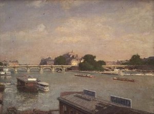 Ile de la Cite, Pariisi tekijältä Luigi Loir