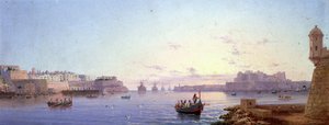 Grand Harbour, Valletta (board) tekijältä Luigi Maria Galea