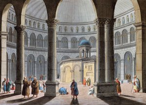 Pyhän haudan kirkko, Jerusalem tekijältä Luigi Mayer