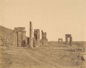 12 [Persepolis, W: ennen restaurointia, 1840-60-luku. tekijältä Luigi Pesce