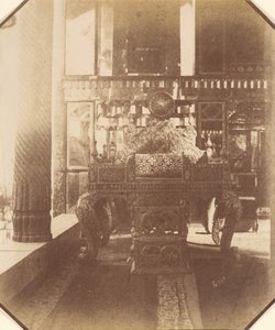 [Golestan, Peacock Throne, Teheran, Iran] Takht-I Taous, 1840-60-luvut.