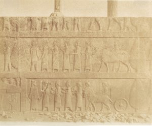 Kulkue suuren portaikon julkisivulla, 1858. tekijältä Luigi Pesce