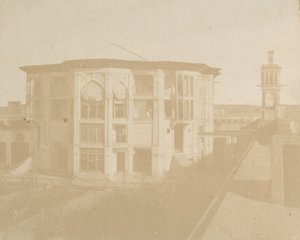 Teheran. Pääministerin talo Nezanneh, 1858. tekijältä Luigi Pesce