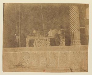 Teheran, Nadir Shahin Intiasta tuoma valtaistuin [Golestan, marmorinen valtaistuin].
