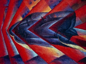Dinamismo di un’ automobile (toim. Automobile in corsa)