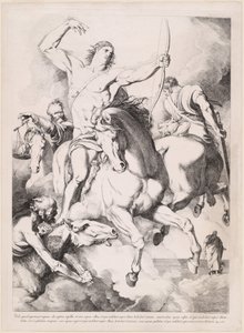 Näin, että lammas oli avautunut... (The Four Horsemen of the Apocalypse) tekijältä Luigi Sabatelli I
