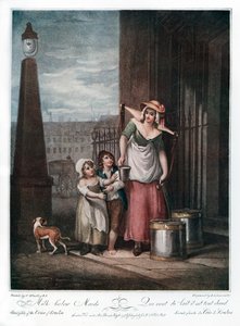 Maito piikojen alla, 1793.