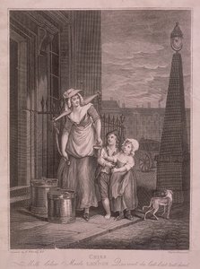 "Maid under Maids", Cries of London, c1795
